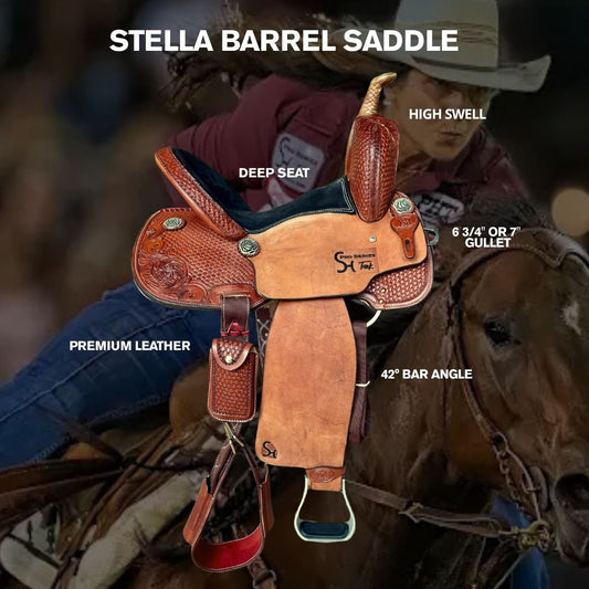 Stella Barrel Racing Saddle