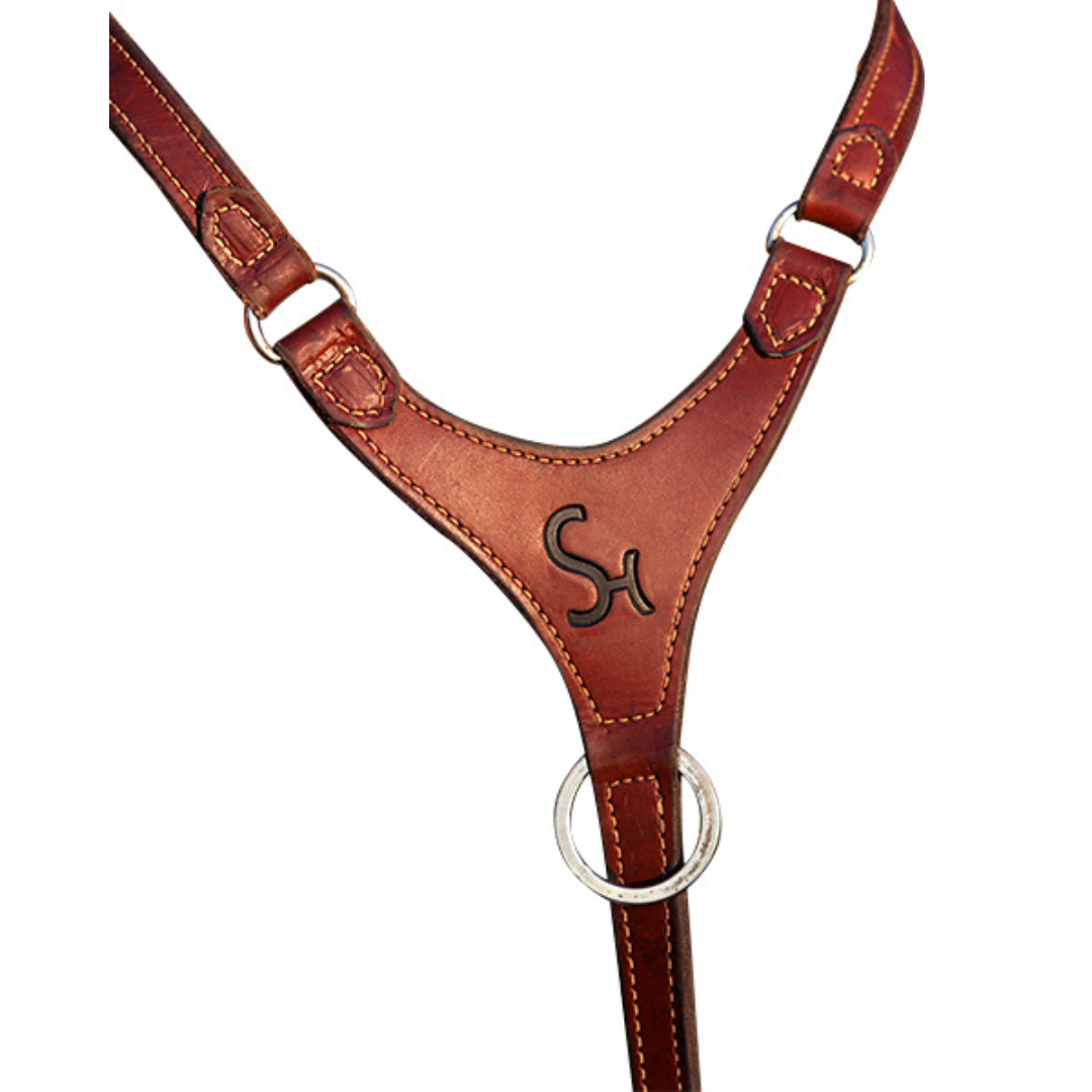 Chestnut Leather Breast Collar