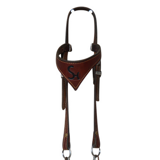 Chestnut Leather Headstall